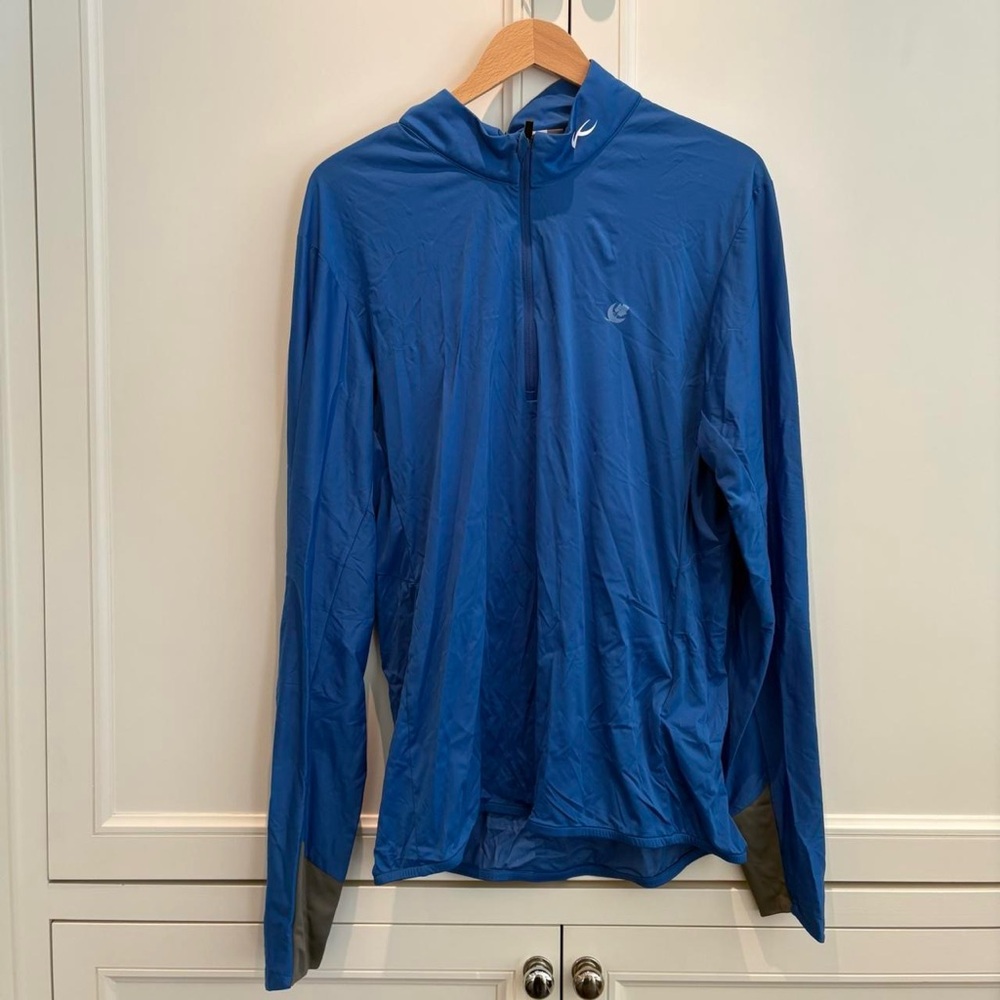 KJUS Mens Blue Windbreaker